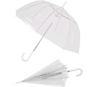 OMBRELLO PERLETTI SPOSA TRASPARENTE PARAPIOGGIA