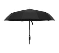 Ombrello Pieghevole Automatico Nero 104 cm