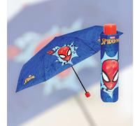 Ombrello Pieghevole Bambino Spiderman Marvel |Antivento con Struttura Rinforzata