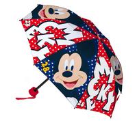 OMBRELLO PIEGHEVOLE MICKEY MOUSE DISNEY TOPOLINO 8 RAGGI BAMBINO - D04551MC