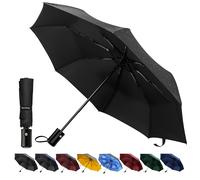 Ombrello Pieghevole Ombrello Portatile Automatico Antivento Compatto Resistente