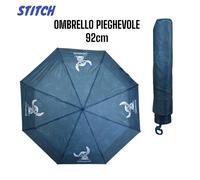 Ombrello Pieghevole Stitch - Antivento, Compatto e Resistente con Struttura