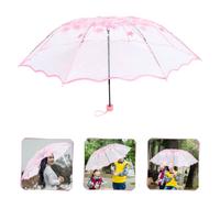 Ombrello Pieghevole Trasparente Compatto Ombrelli Per La Pioggia Da