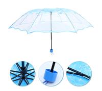 Ombrello Pieghevole Trasparente Compatto Ombrelli Per La Pioggia Da