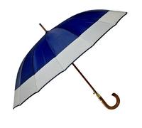 OMBRELLO PIOGGIA GRANDE 16 STECCHE BLU 112 CM DA PIOGGIA LUNGO 92CM RESISTENTE