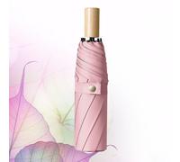 Ombrello Richiudibile Pieghevole Compatto Parasole Protettivo Dal