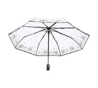 Ombrello Richiudibile Pieghevole Ombrelli Per La Pioggia Trasparente