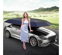 Ombrello semi automatico della tenda dell'automobile, copertura portatile della tenda di protezione solare, posto auto coperto mobile per i veicoli