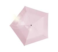 Ombrello Solare | Protezione Antivento E Impermeabile | Ombrello Da Viaggio Compatto E Portatile | per un matrimonio all'aperto università scuola zaino escursionismo borsa e donne adulte, Rosa, Se