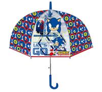 OMBRELLO SONIC TRASPARENTE CUPOLA MANUALE 8 RAGGI BAMBINO - SN4388MC