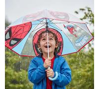 Ombrello Spiderman 45cm deluxe trasparente automatico