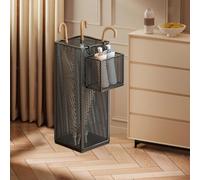 Ombrello stand multiuso metallo grande capacità per albergo supermercato