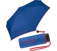 Ombrello tascabile Benetton Ultra Mini Flat Solid, blu, 88 cm, Ombrello tascabile