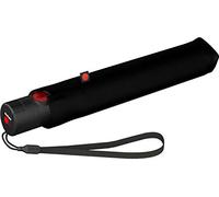 Ombrello tascabile in Knirps Ultra U.200 Medium Duomatic - automatico aperto-chiuso - a prova di tempesta - antivento - Nero