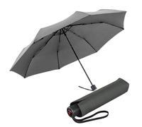 Ombrello tascabile Knirps A.050 Medium Manual - Compatto e resistente alle intemperie - Stabile - Antivento - Grigio Scuro