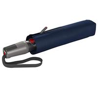 Ombrello tascabile Knirps T.400 Duomatic Uni - apertura e chiusura automatica - antivento - Blu scuro