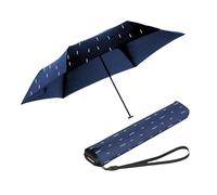 Ombrello tascabile Knirps Ultra US.050 Slim Manual - Ultra leggero e piatto - Resistente alle tempeste - Antivento - 21 cm
