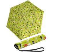 Ombrello tascabile Knirps Ultra US.050 Slim Manual - Ultra leggero e piatto - Resistente alle tempeste - Antivento - 21 cm