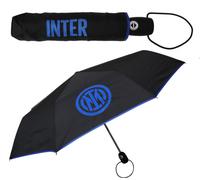OMBRELLO TASCABILE NERO/BLU INTER automatico