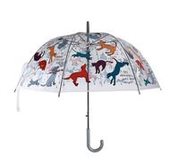 OMBRELLO TRASPARENTE FANTASIA CANI E GATTI 83CM