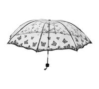 Ombrello Trasparente Ombrellone Da Viaggio Leggero Per La Pioggia