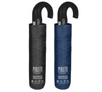 Ombrello Uomo Perletti Golf Mini Parapioggia Pieghevole Automatico Apri e Chiudi