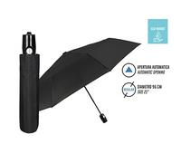 Ombrello Uomo Perletti Parapioggia Sole Mini Pieghevole Antivento Automatico