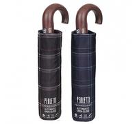 Ombrello Uomo Perletti Parapioggia Sole Mini Pieghevole Apri e Chiudi Technology