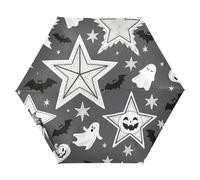 Ombrello UV50+ perfetto per auto, golf e On-the-Go ombrelli portatili e leggeri per pioggia grande auto aperto sombrillas de lluvia halloween decor