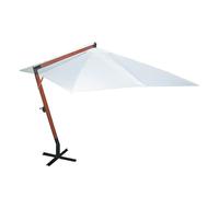 Ombrellone 300 x 400 cm Bianco