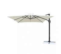 Ombrellone 3x3 mt da esterno locali e ristoranti con struttura in alluminio e telo in poliestere con airvent Tommy