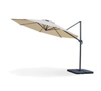 Ombrellone alluminio decentrato premium d.350 arredo giardino piscina - Fraschet