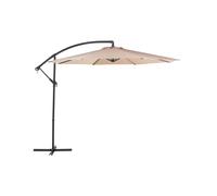 Ombrellone a sbalzo ottagonale diametro 300cm mocca