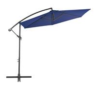 Ombrellone a Sbalzo Palo in Alluminio 300 cm Blu