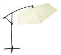 Ombrellone Aktive BANANA Crema Ø 300 cm 300 x 255 x 300 cm