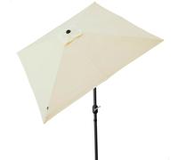 Aktive Quadrato Palo In Alluminio 270x270 Cm 38 Mm Altezza 260 Centimetro Uv Proteggere Ombrello