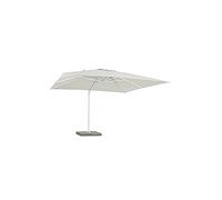 Ombrellone a Braccio Eden 4x4 Metri Bianco e Naturale Copertura Inclusa