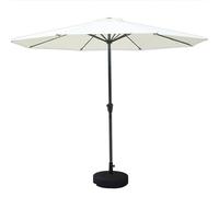 Ombrellone da esterno con base in poliestere UV Block 8 stecche perfetto per giardino, prato, piscina e soluzioni ombreggianti