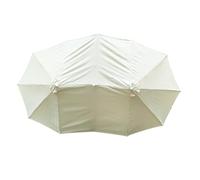 Ombrellone da Esterno e Giardino - Coperchio di Sostituzione a Tre Teste e Doppio (Esclusi Telaio e Base)