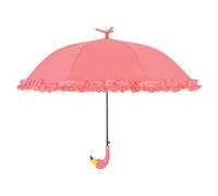 Ombrellone Da Esterno Esschert Rosa Con Frange