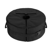 Ombrellone da Esterno Fisso Sandbag - Flagest Base per Ombrellone Peso | Base per Ombrellone da Spiaggia per Patio Riempita di Sabbia | 46 Cm / 18 Pollici Borsa per Pesi con Base A Ombrello Rotondo