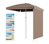 Ombrellone Da Esterno,Ombrellone Da Giardino,Con Tenda Parasole,Installazione Semplice,Resistente Al, Durevole, Leggero,2,6/3,2 M,Pulsante Facile,Per(Fruit Green,2.6m/8.5ft)