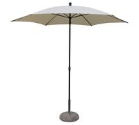 Ombrellone da Giardino Ø 2,5 m Palo Ø27 mm in Acciaio Maffei Kronos Ecrù