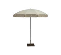 Ombrellone da Giardino Ø2,4 m Palo Ø33 mm in Acciaio Maffei Novara Ecru