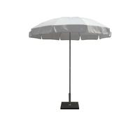 Ombrellone da Giardino Ø2,4 m Palo Ø33 mm in Acciaio Maffei Novara Grigio