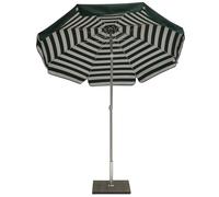 Ombrellone da Giardino Ø2 m Palo Ø33 mm in Acciaio Maffei Venezia Duplex Verde/Bianco e Verde