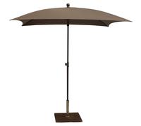 Ombrellone da Giardino 200x200 cm Palo Ø27 mm in Acciaio Maffei Kronos Tortora