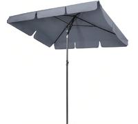 Ombrellone da giardino 2x1,25m Ombrellone da balcone Ombrellone da giardino Ombrellone da mercato pieghevole con protezione UV [PROTEZIONE SOLARE E PROTEZIONE PIOGGIA] Hai paura delle scottature e del