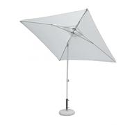 Ombrellone da Giardino 2x2 m Palo Ø38 mm Nice in Alluminio Bianco