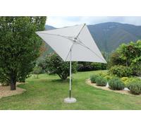 Ombrellone da giardino 2x2 mt con palo pieghevole in alluminio Tenerife